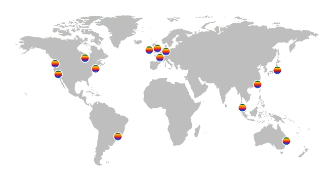 Nexoid availability around the world